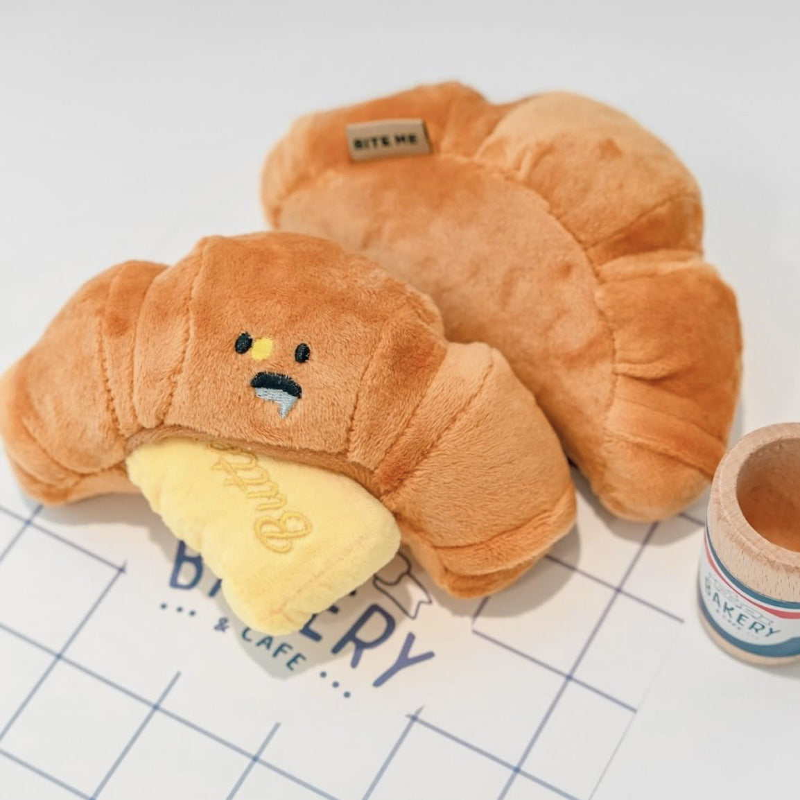 Croissant Plush Toy