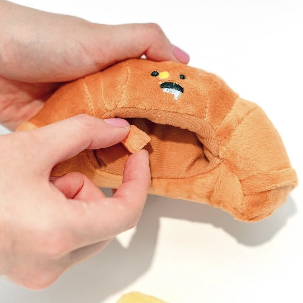 Croissant Plush Toy